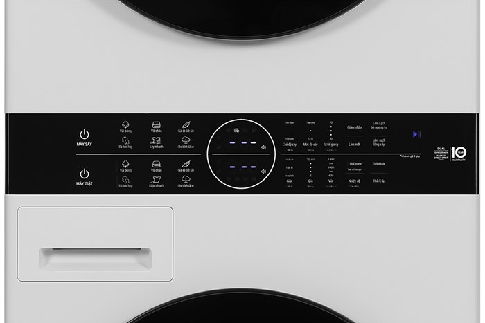 Tháp giặt sấy LG WashTower Inverter giặt 14 kg - sấy 10 kg WT1410NHE